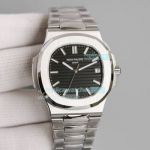 GR Factory Patek Philippe Nautilus Stainless Steel Black Dial 40MM Replica Watch